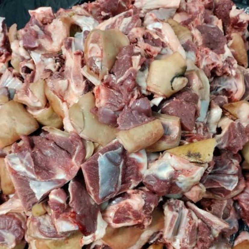 FRESH GOAT MEAT (SMOKED WITH SKIN) 2LBS / 5LBS / 10LBS image 0